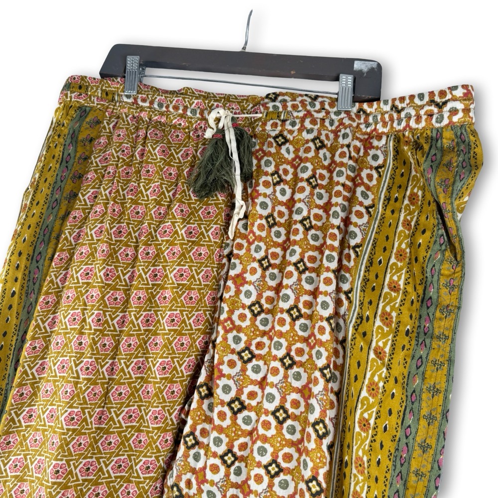 New Sundance Womens Jessenia Pants Jogger Mixed Print Sz XXL - Picture 3 of 5
